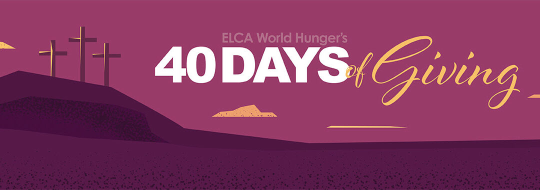 ELCA 40 Days of Giving